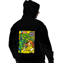 Load image into Gallery viewer, Daily_Deal_Shirts Pullover Hoodies, Unisex / Small / Black Turtles Japan
