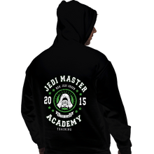Load image into Gallery viewer, Shirts Pullover Hoodies, Unisex / Small / Black Jedi Master Academy