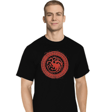 Load image into Gallery viewer, Shirts T-Shirts, Tall / Large / Black Seal Of Dragons