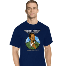 Load image into Gallery viewer, Daily_Deal_Shirts T-Shirts, Tall / Large / Navy Top Dogg