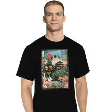 Load image into Gallery viewer, Daily_Deal_Shirts T-Shirts, Tall / Large / Black Rokushaku bo in Japan