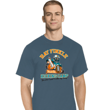 Load image into Gallery viewer, Secret_Shirts T-Shirts, Tall / Large / Indigo Blue Finkle's Kicking Camp