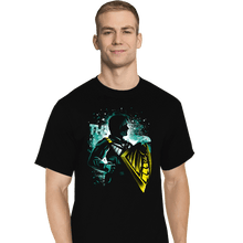 Load image into Gallery viewer, Daily_Deal_Shirts T-Shirts, Tall / Large / Black The Soldier Defender