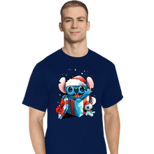 Load image into Gallery viewer, Daily_Deal_Shirts T-Shirts, Tall / Large / Navy The Christmas Experiment