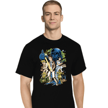 Load image into Gallery viewer, Daily_Deal_Shirts T-Shirts, Tall / Large / Black May The Schwartz Be With You