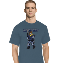 Load image into Gallery viewer, Daily_Deal_Shirts T-Shirts, Tall / Large / Indigo Blue Solid Snake
