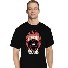 Load image into Gallery viewer, Daily_Deal_Shirts T-Shirts, Tall / Large / Black Fireball club