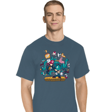Load image into Gallery viewer, Daily_Deal_Shirts T-Shirts, Tall / Large / Indigo Blue The Plumber Brothers