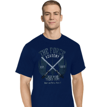 Load image into Gallery viewer, Daily_Deal_Shirts T-Shirts, Tall / Large / Navy The Force Academy