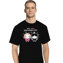 Load image into Gallery viewer, Daily_Deal_Shirts T-Shirts, Tall / Large / Black My Two Personalities