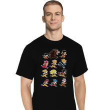 Load image into Gallery viewer, Secret_Shirts T-Shirts, Tall / Large / Black Evolutions Of King Monkey