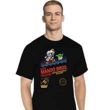 Load image into Gallery viewer, Daily_Deal_Shirts T-Shirts, Tall / Large / Black Super Mando Bros