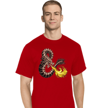 Load image into Gallery viewer, Secret_Shirts T-Shirts, Tall / Large / Red Bone Dragon Secret Sale