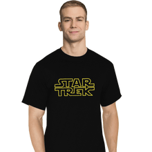 Load image into Gallery viewer, Shirts T-Shirts, Tall / Large / Black Star Trek Wars