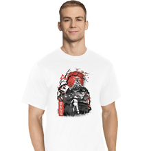 Load image into Gallery viewer, Daily_Deal_Shirts T-Shirts, Tall / Large / White Sumie Awakening