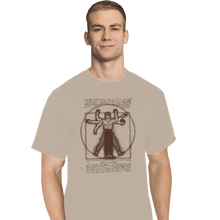 Load image into Gallery viewer, Daily_Deal_Shirts T-Shirts, Tall / Large / White Vitruvian Dragon