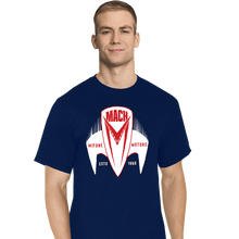 Load image into Gallery viewer, Daily_Deal_Shirts T-Shirts, Tall / Large / Navy Mach 5 Mifune Motors