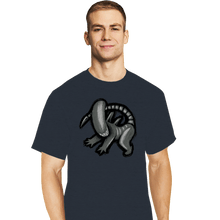 Load image into Gallery viewer, Secret_Shirts T-Shirts, Tall / Large / Dark Heather Xeno King