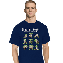 Load image into Gallery viewer, Secret_Shirts T-Shirts, Tall / Large / Navy Master Yoga!