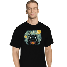 Load image into Gallery viewer, Shirts T-Shirts, Tall / Large / Black Starry Cave