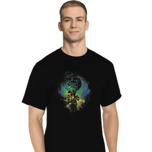 Load image into Gallery viewer, Shirts T-Shirts, Tall / Large / Black Majora's Art