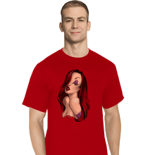 Load image into Gallery viewer, Shirts T-Shirts, Tall / Large / Red Lady In Red