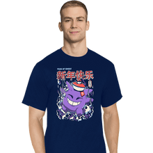 Load image into Gallery viewer, Secret_Shirts T-Shirts, Tall / Large / Navy Year Of The Ghost