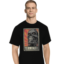 Load image into Gallery viewer, Shirts T-Shirts, Tall / Large / Black Terminate