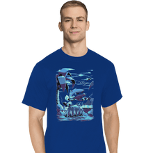 Load image into Gallery viewer, Shirts T-Shirts, Tall / Large / Royal Blue Green Hill Zone