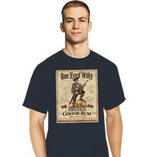 Load image into Gallery viewer, Daily_Deal_Shirts T-Shirts, Tall / Large / Dark Heather One Eyed Willy Rum
