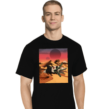 Load image into Gallery viewer, Daily_Deal_Shirts T-Shirts, Tall / Large / Black Wormrider