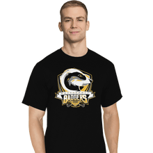 Load image into Gallery viewer, Shirts T-Shirts, Tall / Large / Black Hufflepuff Badgers