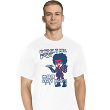 Load image into Gallery viewer, Shirts T-Shirts, Tall / Large / White Devil Hell Pot