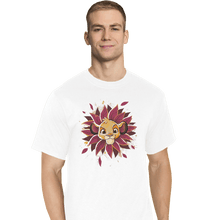 Load image into Gallery viewer, Shirts T-Shirts, Tall / Large / White Simba Watercolor