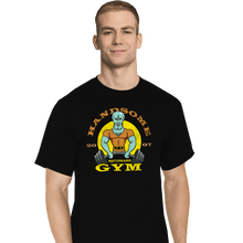 Load image into Gallery viewer, Daily_Deal_Shirts T-Shirts, Tall / Large / Black Handsome Squidward Gym