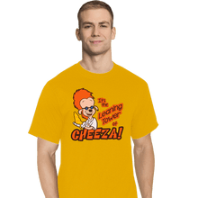 Load image into Gallery viewer, Shirts T-Shirts, Tall / Large / White Leaning Power Of Cheeza