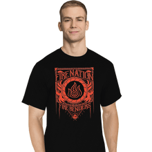 Load image into Gallery viewer, Shirts T-Shirts, Tall / Large / Black Fire Nation