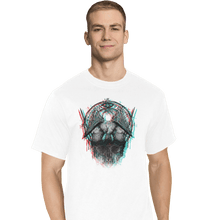 Load image into Gallery viewer, Shirts T-Shirts, Tall / Large / White Pyramid Red