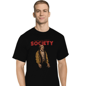 Daily_Deal_Shirts T-Shirts, Tall / Large / Black A Society