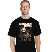Load image into Gallery viewer, Shirts T-Shirts, Tall / Large / Black Working From Home
