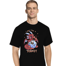 Load image into Gallery viewer, Daily_Deal_Shirts T-Shirts, Tall / Large / Black Rolled A 20 Today