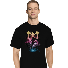 Load image into Gallery viewer, Shirts T-Shirts, Tall / Large / Black Neptune Storm