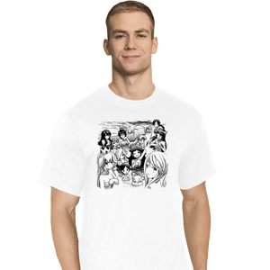 Shirts T-Shirts, Tall / Large / White Smash Girls Hot Spring