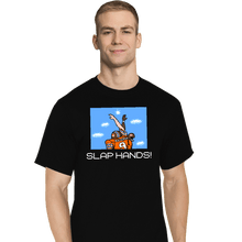 Load image into Gallery viewer, Daily_Deal_Shirts T-Shirts, Tall / Large / Black Slap Hands!