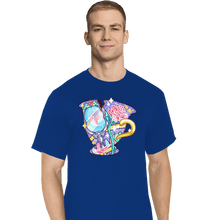 Load image into Gallery viewer, Shirts T-Shirts, Tall / Large / Royal Blue Magical Silhouettes - Chip