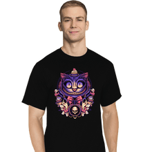 Load image into Gallery viewer, Daily_Deal_Shirts T-Shirts, Tall / Large / Black The Mysterious Smile