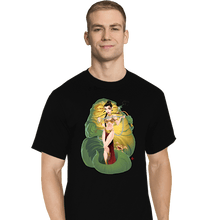 Load image into Gallery viewer, Secret_Shirts T-Shirts, Tall / Large / Black Leia & Jabba