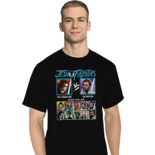 Load image into Gallery viewer, Daily_Deal_Shirts T-Shirts, Tall / Large / Black Jedi Fighters