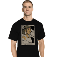 Load image into Gallery viewer, Daily_Deal_Shirts T-Shirts, Tall / Large / Black The Princess Vintage Tarot