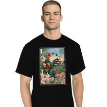 Load image into Gallery viewer, Daily_Deal_Shirts T-Shirts, Tall / Large / Black Double Nunchaku in Japan